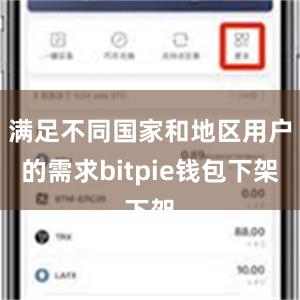 满足不同国家和地区用户的需求bitpie钱包下架